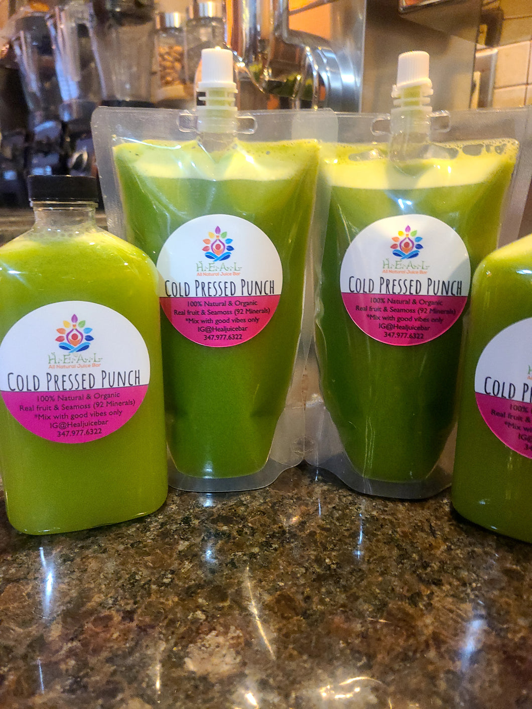 Cold Pressed Juice: GREEN GIANT 20oz